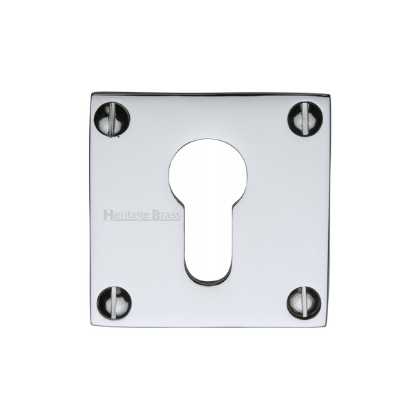 Euro Profile Cylinder Escutcheon Square  - BAU1558