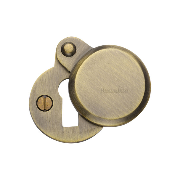 Heritage Brass Covered Keyhole Round 