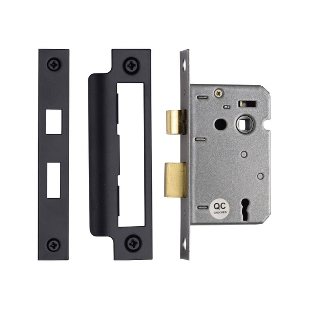 York 3 Lever Sash Lock 2 1/2"