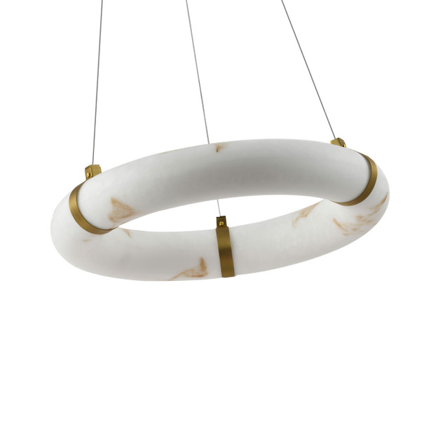 LED Pendant Light Ring Close Up