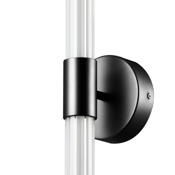 LED Wall Light Wall Base  In Sandy Black