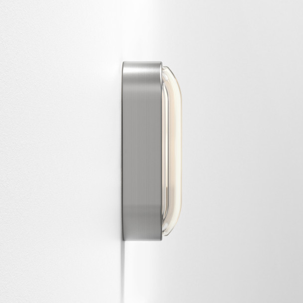 Montreal Oval - Brushed Stainless Steel