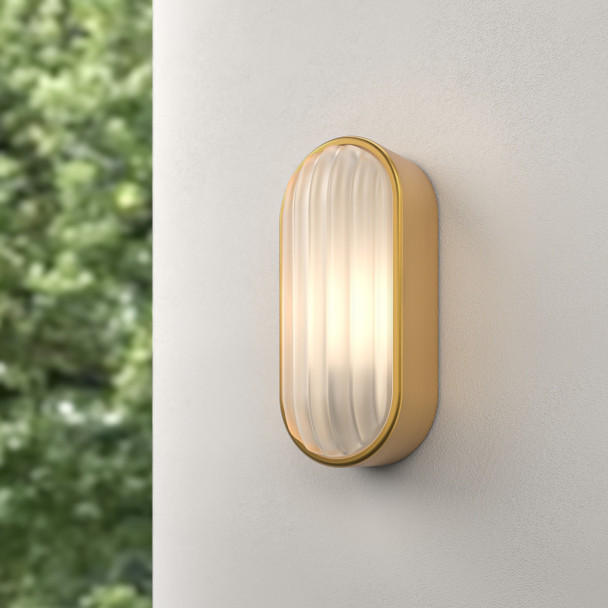 Montreal Oval - PVD Brushed Brass