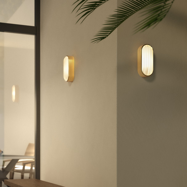 Montreal Oval - PVD Brushed Brass