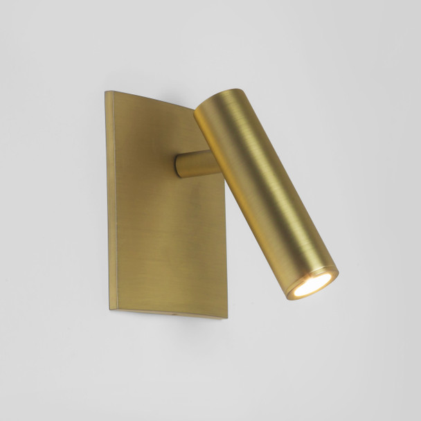 Enna Square Unswitched LED - Matt Gold