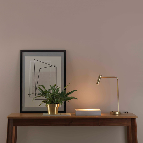 Enna Desk LED - Matt Gold