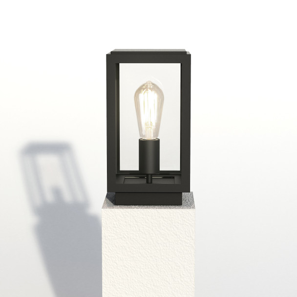 Homefield Pedestal - Textured Black