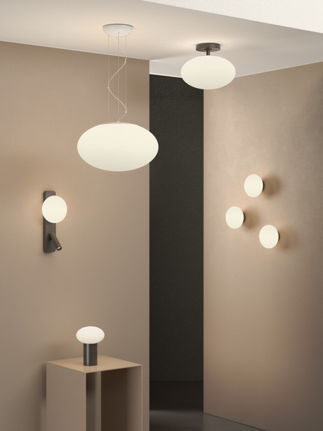 Zeppo Pendant 400 - Matt White