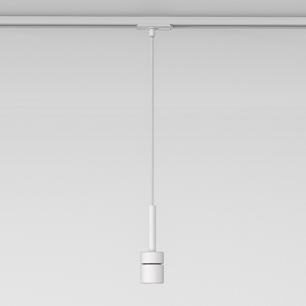 Track Pendant 230V - Matt White