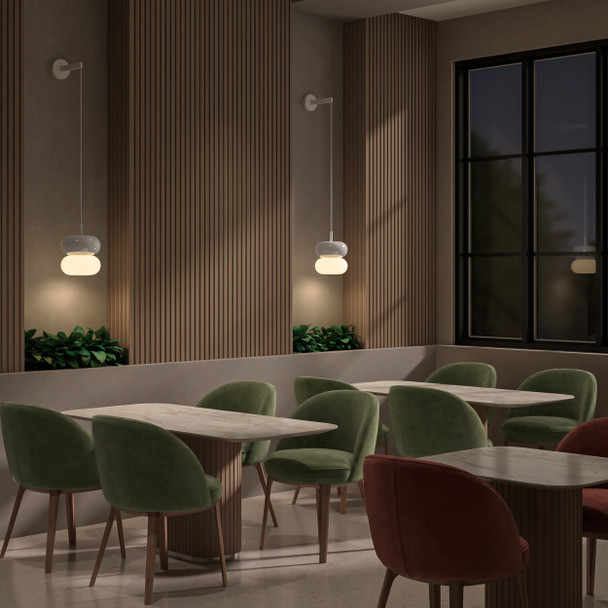 Wall Pendant - Matt White