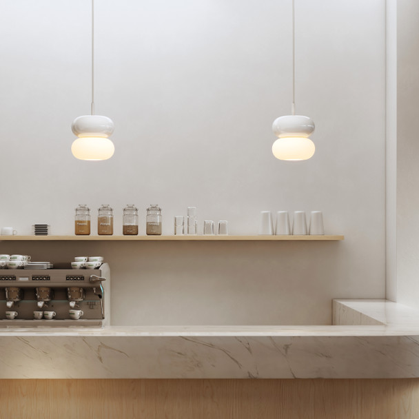 Wall Pendant - Matt White