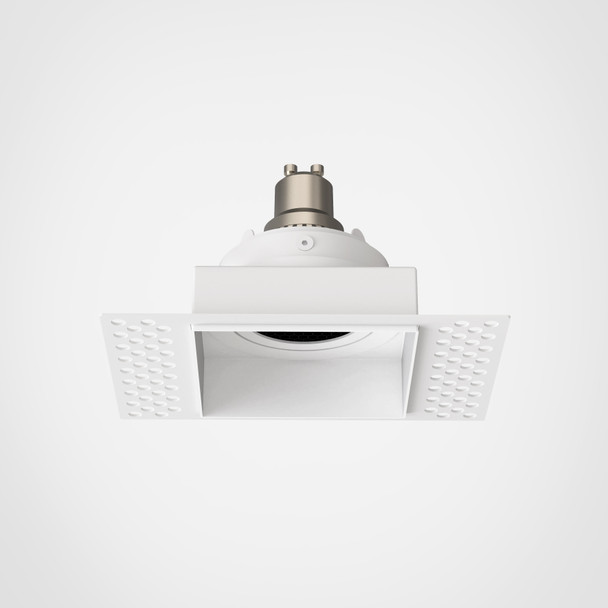 Trimless Square Adjustable - Matt White