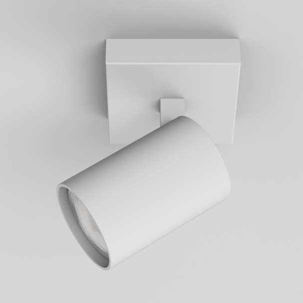 Ascoli Single - Textured White