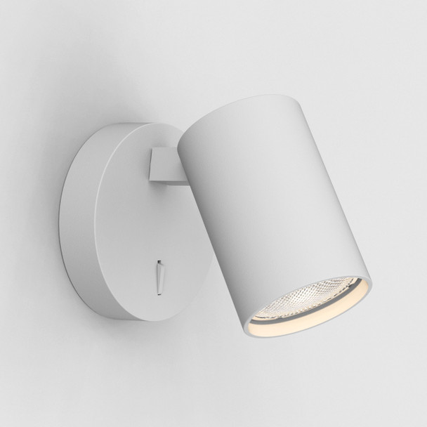 Ascoli Single Switched - Textured White