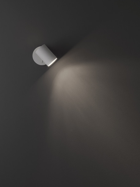 Ascoli Single Switched - Textured White