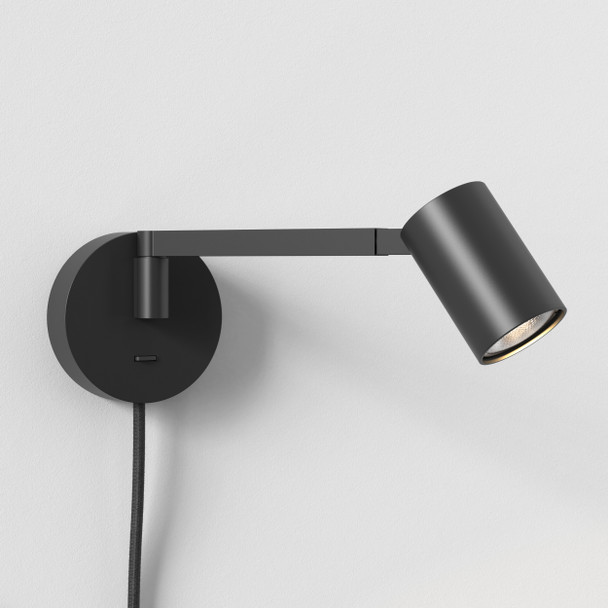 Ascoli Swing Plug In - Matt Black