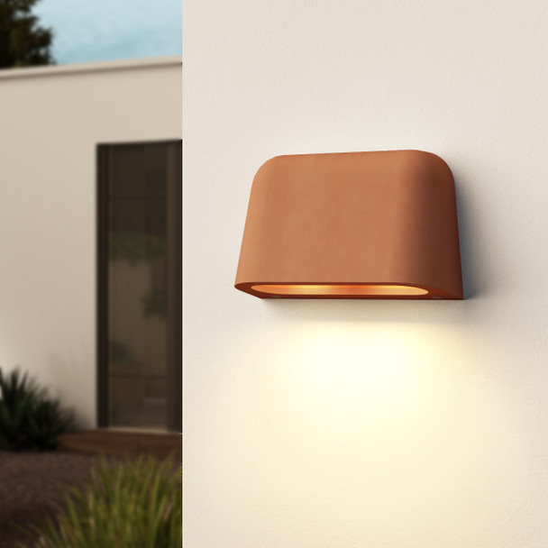 Mast Twin Coastal - Terracotta Concrete