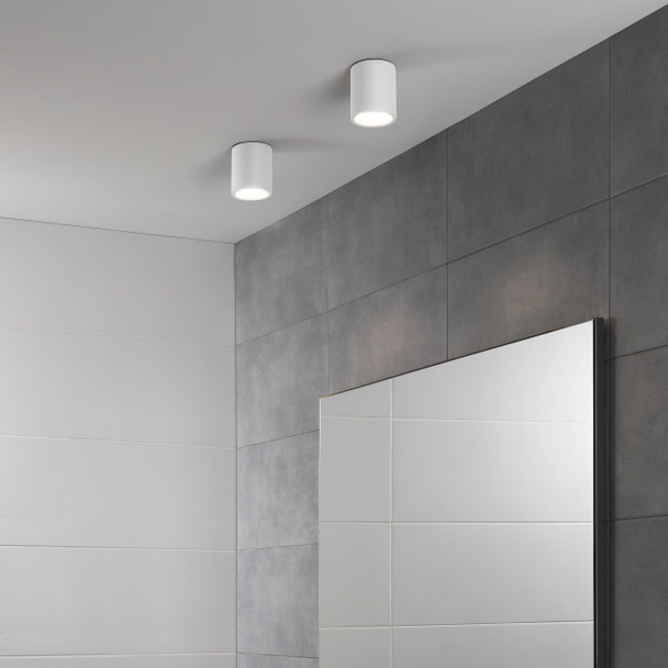 Kos Round 100 LED 3000K - Textured White