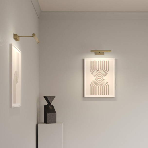 Renoir 350 - Matt Brushed Brass