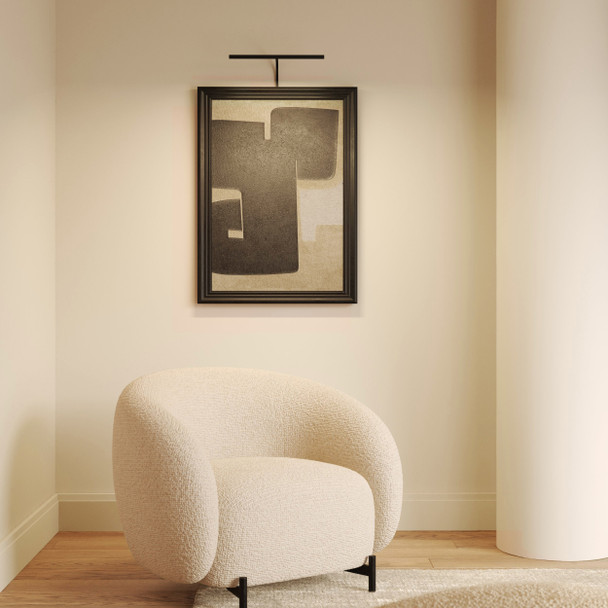 Mondrian 400 Frame Mounted LED - Matt Black