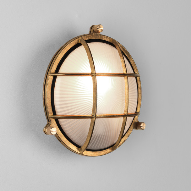 Thurso Round - Cast Brass
