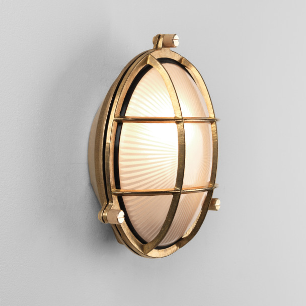 Thurso Round - Cast Brass