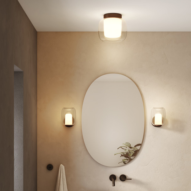 Aquina Ceiling 240 - Matt Black