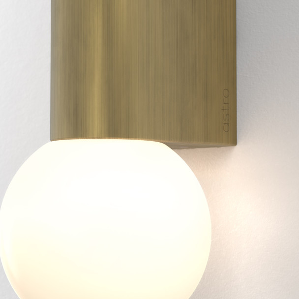 Ortona Twin - Matt Brushed Brass