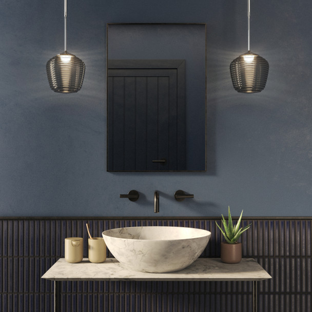 Nara Pendant - Polished Chrome