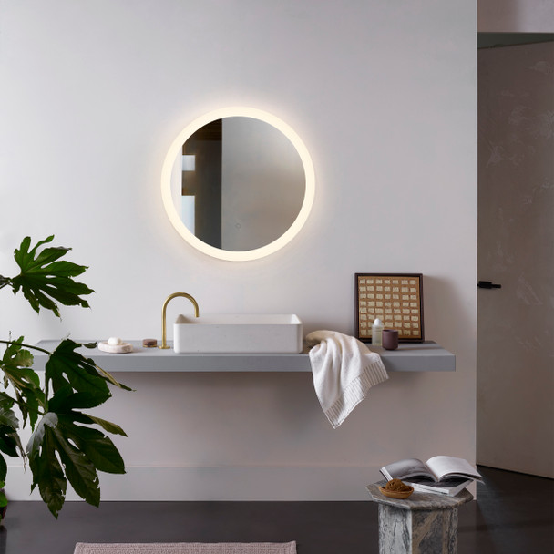 Ascot 650 Round - Mirror Glass