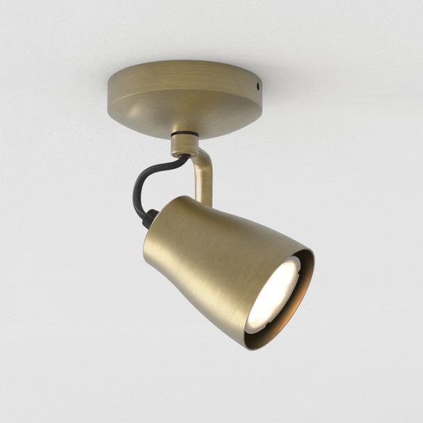 Juno Single - Matt Brushed Brass