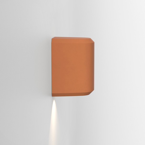 Brixham Wall Single - Terracotta Concrete