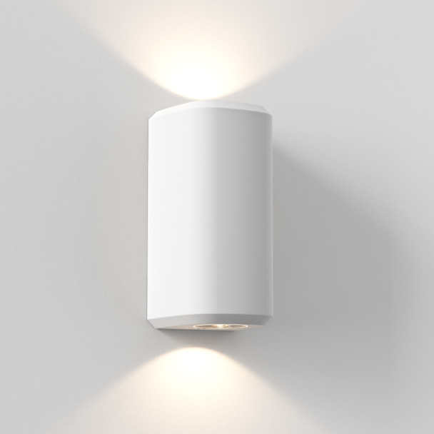 Brixham Wall Twin - White Concrete