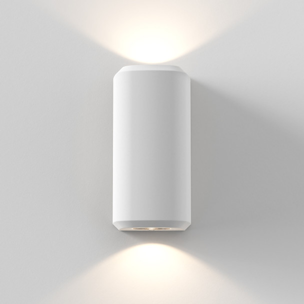 Brixham Wall Twin - White Concrete