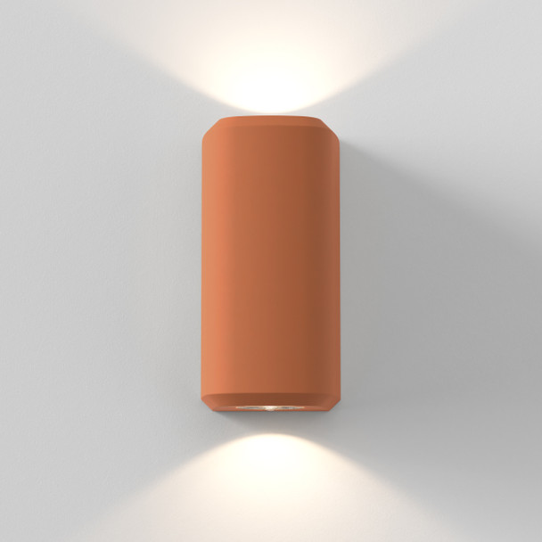 Brixham Wall Twin - Terracotta Concrete