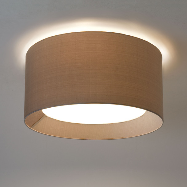 Bevel Round 600 - Oyster Fabric