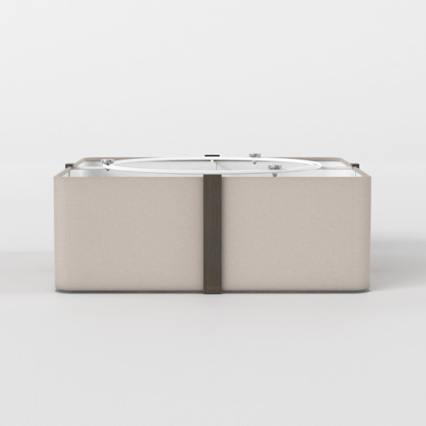 Elba Square 350 - Putty Fabric