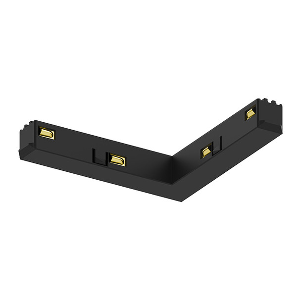 48V Track Corner Connector - Matt Black