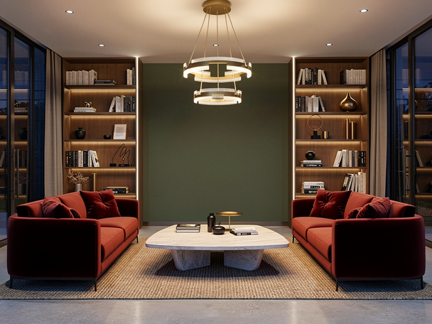 Modern Pendant Light with Multi-Tiered Design