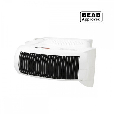 F2003WH Staywarm 2000W Upright Flatbed Fan Heater Arrow