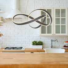 Modern Sandy-Black Pendant Light - Unique Design with 80W