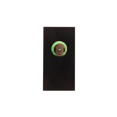 Male TVMB Coaxial Euro Module in Black | Arrow Electricals