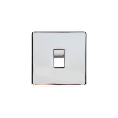 1G Intermediate Rocker Switch 10A Polished Chrome Y02201PC