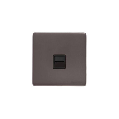 1 Gang Master Line Socket in Matt Bronze Verona Range