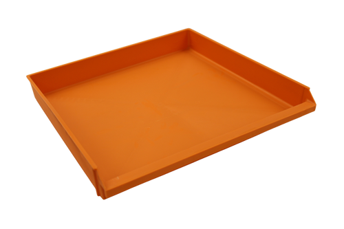 Big Dutchman® COLLECTION BOX FOR DIRT PLASTIC ORANGE