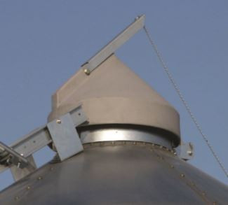 AP® BFT Lid w/30 deg Peak Ring and Hardware