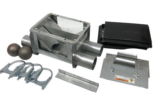 AP® Model 300, Twin Pass Thru Unloader with Hardware