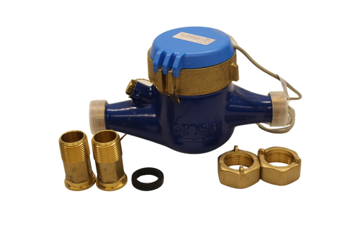 Hired Hand® Water Meter, Pulse, 5/8"x3/4", 1-20 gal/min