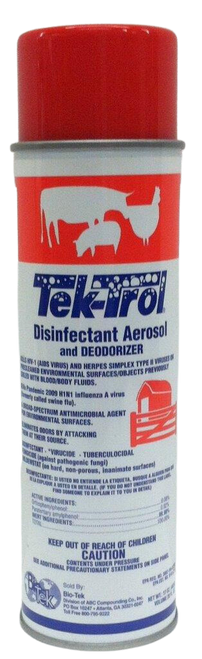 Tek-Trol® 20oz Aerosol Disinfectant