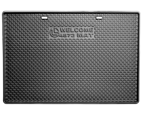 Double L® 4872 4x6' Creep Plastic Mat w/Feed Lip